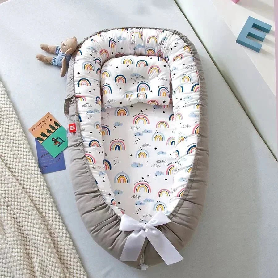 Berceau Bébé - NidPortableBébé™ - Arc En Ciel - Mon Adorable Bébé