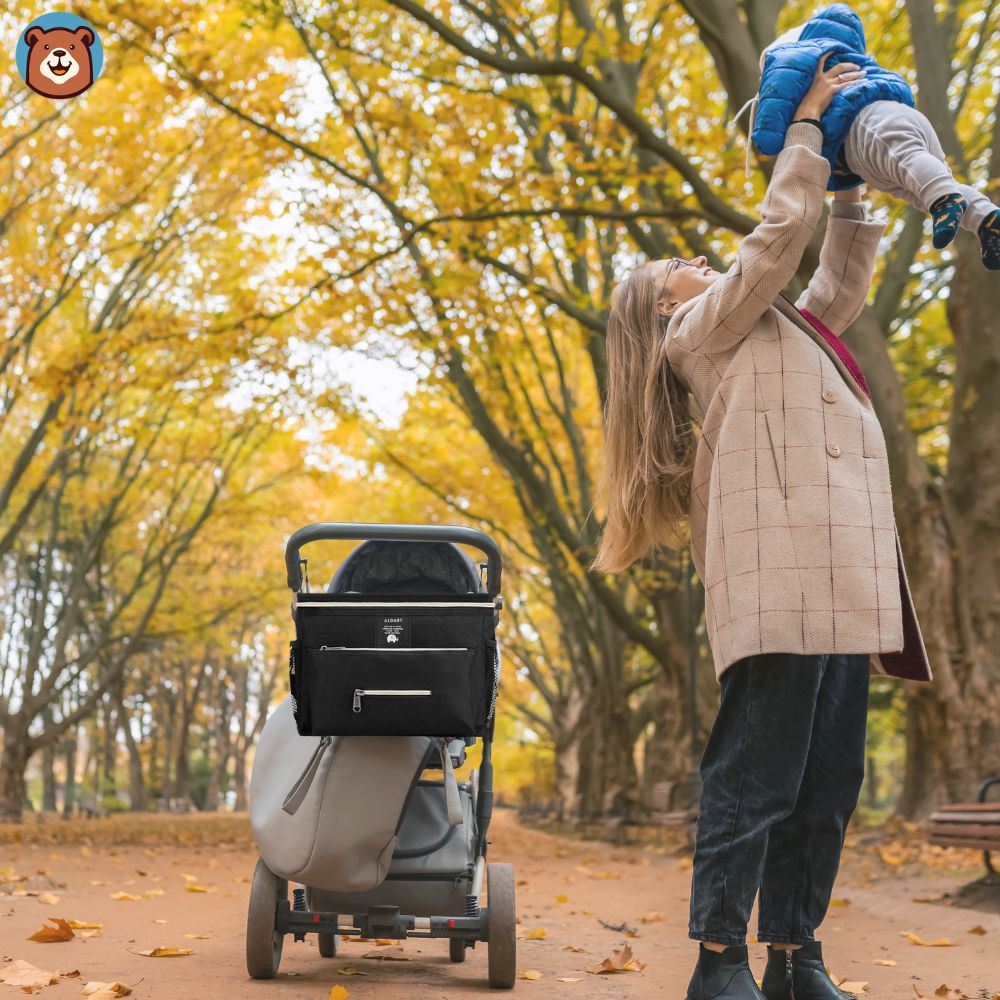 Sac à Langer - BabyTravel™ - Noir - Mon Adorable Bébé