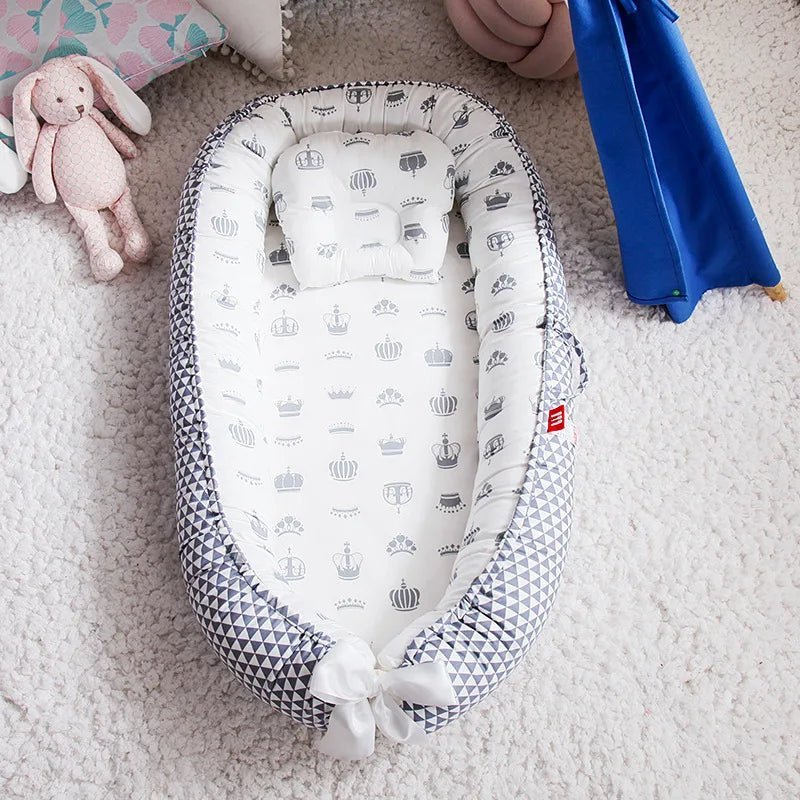 Berceau Bébé - NidPortableBébé™ - Couronne - Mon Adorable Bébé
