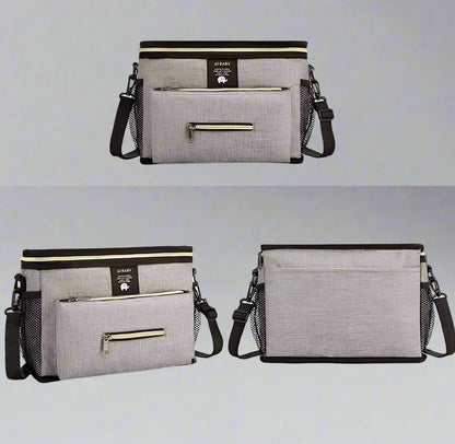 Sac à Langer - BabyTravel™ - Gris - Mon Adorable Bébé